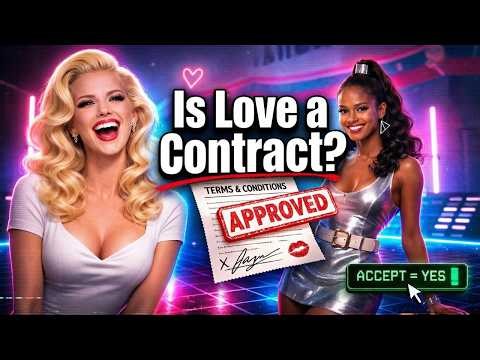 AI 80s Neon VHS Music Video Parody: Why Love Needed Paperwork 😂