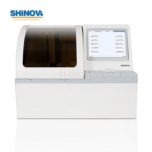 [Hot Item] Vet Biochemistry Analyzer Lab Equipment for Veterinary Hospital Use Shinova Multi-Language Fully Automatic Chemistry Analyzer