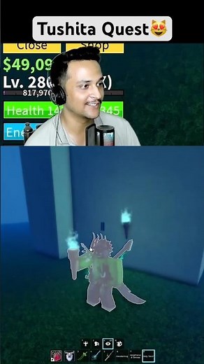 How to get tushita sword #bloxfruits #bloxfruit #cosmogaming #cosmo