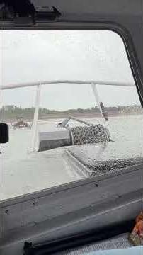 Rainy Landing at the Anchor Point Boat Launch #alaska #fishing #Anchor Point Boat Launch