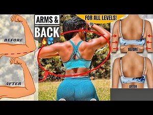 Do This EVERY DAY To lose BACK FAT, FLABBY ARMS, Extra BRA BULGE In 14 Days | At Home