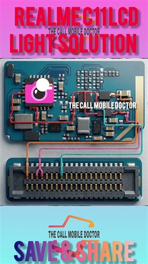 Realmi C11, C12 Display Light 💡Solution | Light Jumper Ways #repair #youtube #shots#trending #yt