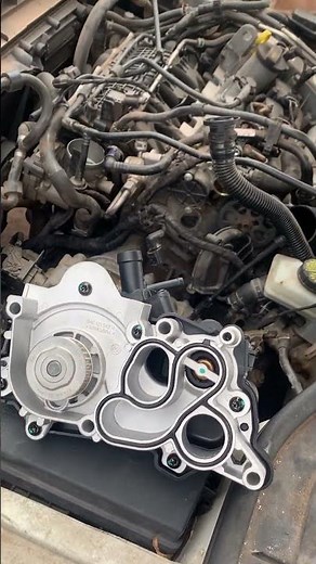 Replacing Volkswagen Jetta 6 Water pump🫡⚙️🔧🔥🔥