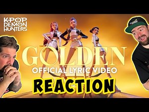 “Golden” Official Lyric Video | KPop Demon Hunters | (REACTION)