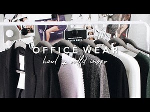 H&M OFFICE WEAR HAUL + OUTFIT IDEAS FOR WORK 2019