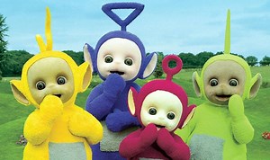 Teletubbies: Po makes Tubby Custard in vintage clip