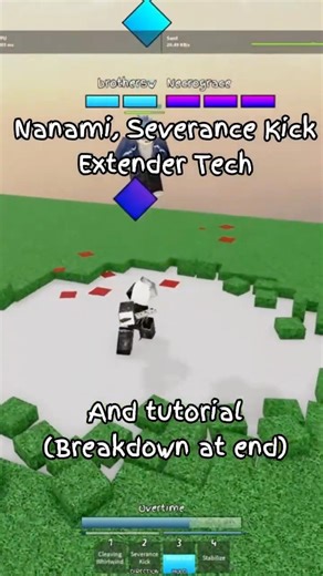 Nanami Severance Kick Extender is BROKEN #roblox #jjs
