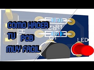 👨🏽‍💻Diseño de PCB con EasyEDA❗️ ❕ De lo mas Sencillo💡