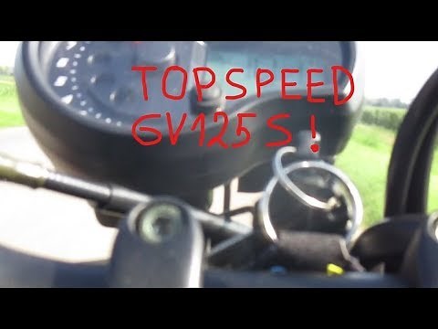 Hyosung GV 125 S Aquila - Acceleration Top Speed