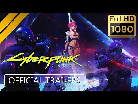 CYBERPUNK 2077 - All Trailers & Cinematics | 2013-2019