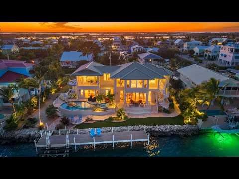 $4.5M Luxury Waterfront Estate | 421 La Fitte Rd, Little Torch Key FL | Pine Channel Double Lot