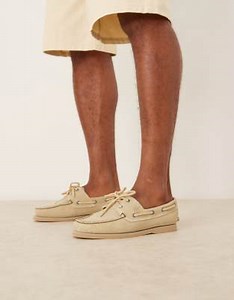 Timberland - Chaussures bateau à 2 œillets en daim - Vert clair | ASOS