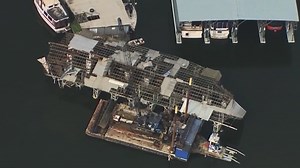 Bethel Island's bizarre floating disaster zone