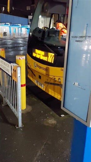 X77 BUS Stagecoach South Scotland Ayr Depot Volvo Elite