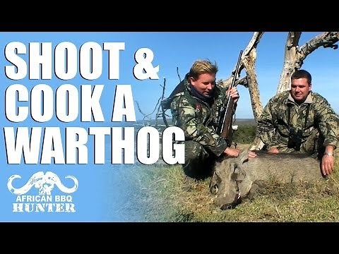 African BBQ Hunter - how to hunt and cook warthog