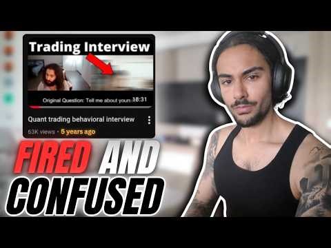 I got him a quant job, he got fired 3 months later