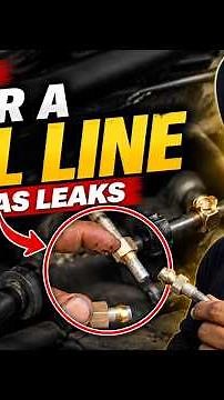 How to Repair a Leaking Fuel Line and Stop Gas Smell in Your Car