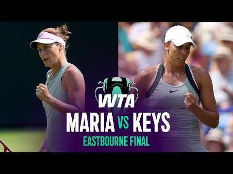 Tatjana Maria vs. Madison Keys | 2026 Eastbourne Final | WTA Match Highlights
