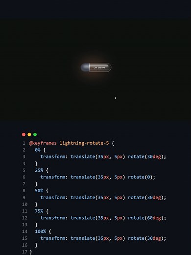 Next Level Electronic Button Animation with CSS
