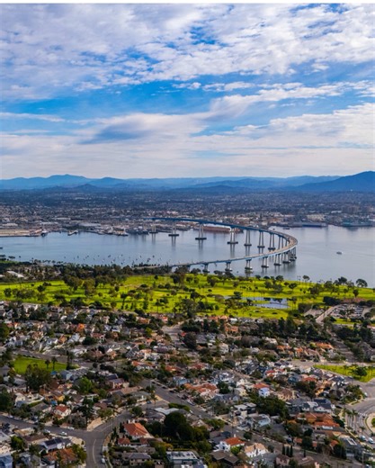 Scenic Running Path in Coronado, San Diego