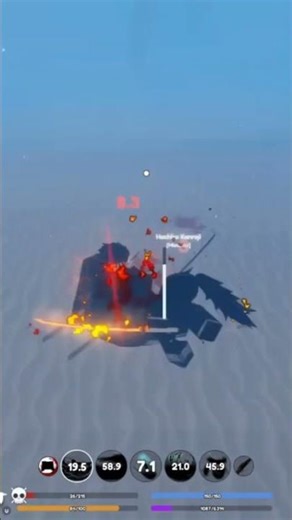 ele tentou Farma aura mais não conseguiu e ainda perdeu... #aura #demonfall #roblox #pvp #falha