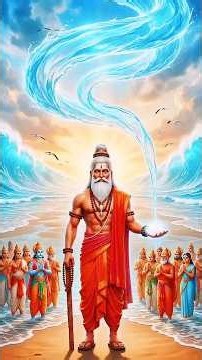 Why Did Sage Agastya Drink the Ocean? 😱 | The End of the Kalakeya Demons | Hindu Mythology #Facts