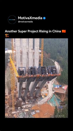 MotivaXmedia on Instagram: "Another mega engineering marvel is under construction in Guizhou, China 🇨🇳🏗️ Built through extreme terrain, this super project showcases China’s unmatched speed, scale, and engineering ambition. From deep valleys to towering mountains, infrastructure here isn’t just built — it’s engineered to challenge nature itself. 👉 Follow @motivaxmedia for more mega projects, future infrastructure, and engineering feats #China #Guizhou #MegaProject #Infrastructure #Engineering
