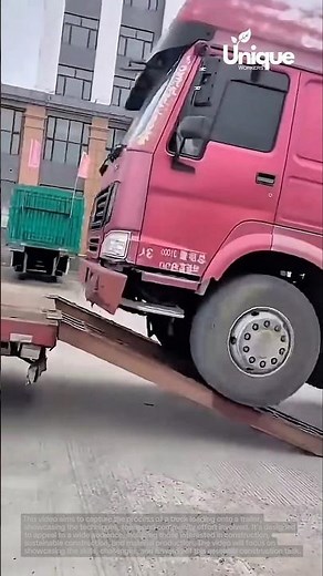 Trailer truck loading for beginners: a simple guide to loading a truck onto a trailer