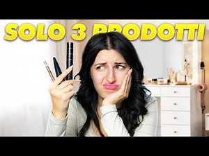 I APPLY MY MAKEUP WITH ONLY 3 PRODUCTS 👾😳