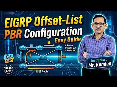 EIGRP Offset-List & PBR Configuration | Step-by-Step Easy Guide | CCIE HUB