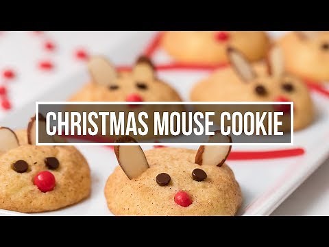 Christmas Mouse Cookies