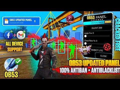 Free Fire Panel Mobile 🔥 FF Antiban Panel OB53 | Free Fire Hack New 😈 FF Injector 2026 | FF Panel