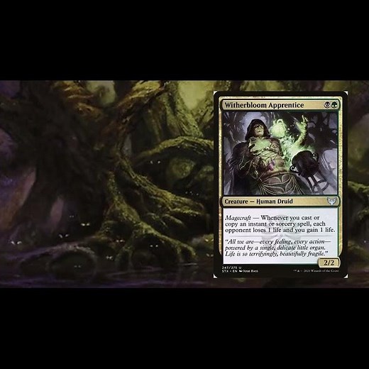 Chain of Smog + Witherbloom = INFINITE Drain 😈 #mtg #mtgshorts #edh #commander #mtgcombo #strixhaven
