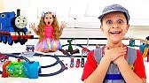 6.3M views · 56K reactions | Diana and Roma play with Thomas & Friends toys for kids | Dessin Animé pour Enfants 999 Treasure Hunt | Facebook