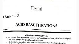 acid base titration.pdf - Pharmaceutical Analysis - Notes - Teachmint