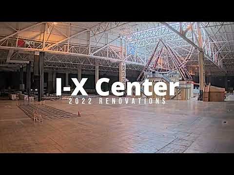 I-X Center 2022 Renovation Timelapse