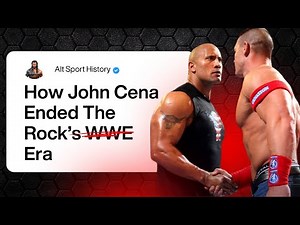 John Cena vs The Rock - How John Cena Ended The Rock’s WWE Era (Full Story)
