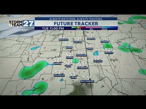 Tracking the next storm - A look at the colder air and gusty wind moving in