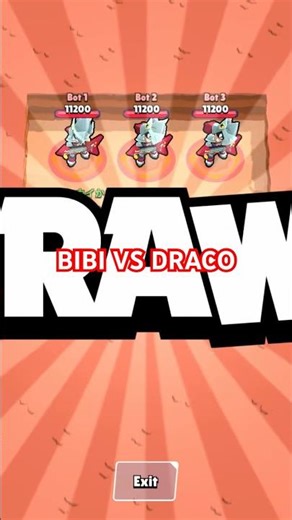 Bibi vs draco #brawlstars #brawlstars #music #funk #bibi #usa #shorts