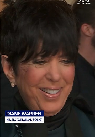Diane Warren Receives Special Gift at Oscars 2023