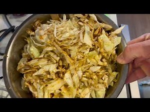 Cooking cabbage in Air Fryer..Very easy