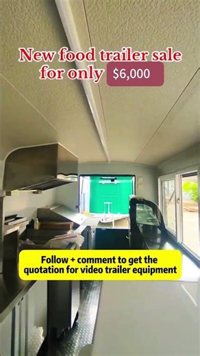 How much for starting a BBQ food truck? 🤔 10-year old factory takes projects, factory price