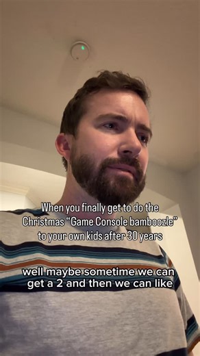 Jay Howard | OOH Buddy on Instagram: "30 years ago today “Yeah but I can’t play this game without a Nintendo 64…🥺” #dadsofinstagram #christmas #parentinghumor"