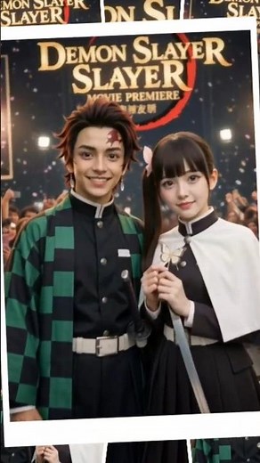 “Tanjiro x Kanao Romantic Premiere Scene — Demon Slayer Live Action (Cinematic 8K)” #demonslayer