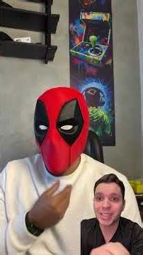 This 3D-printed magnetic Deadpool mask is unreal! 🤯🔴