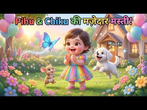 Fun Adventure with Pihu & Chiku | Kids Cartoon Video