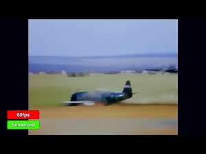 WW2 Enhanced Footage, P-47 Thunderbolt | Documentary, sound design #army #airforce #ww2