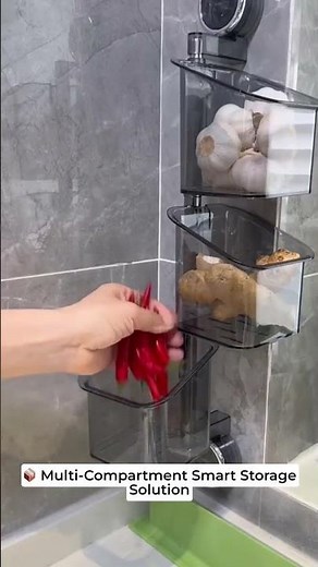 Wall-Mounted Suction Cup Rotating Organizer