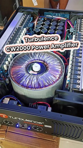 Turbulence CW2000 Power Amplifier Soundcheck Review