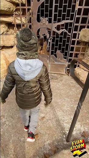 Evan Storm Found A Mystery Cave. Something is Inside! Run! PART 4